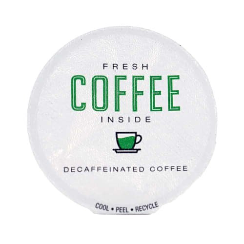 Fresh Coffee Inside Single-Serve Capsule Coffee, Decaf